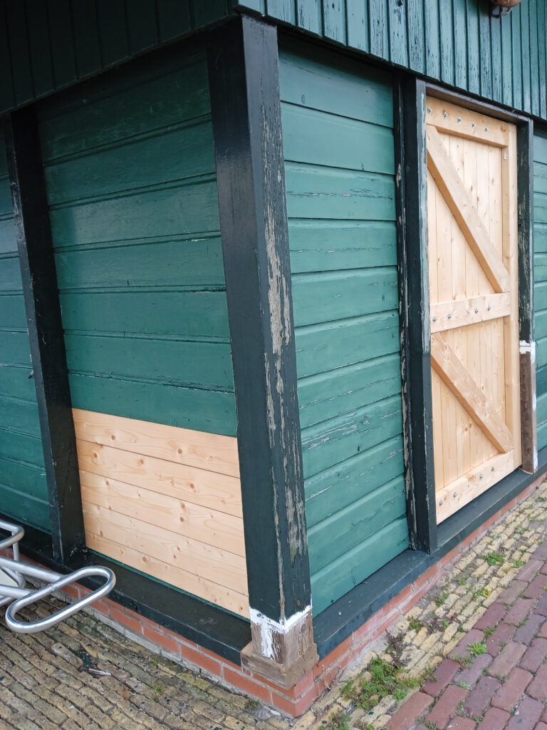 Schilder in Dokkum